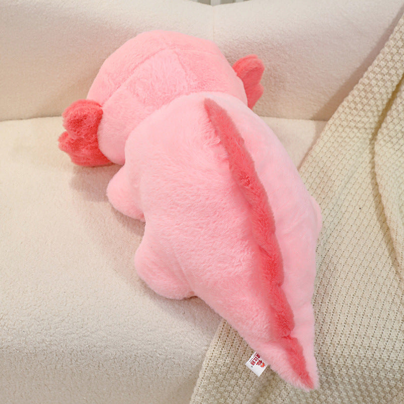 Super Cute Axolotl Plush Toy — Soft Pink Kawaii Stuffed Animal (Large 45–60 cm)