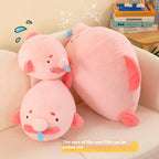 Cute Blobfish Plush Pillow – Soft “Sad Fish” Stuffed Toy for Kids & Adults (30–60 cm)