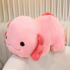 Super Cute Axolotl Plush Toy — Soft Pink Kawaii Stuffed Animal (Large 45–60 cm)