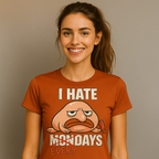 “I HATE everyDAYS” Blobfish T-Shirt – Hand-Drawn Unisex Tee for the Overwhelmed