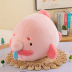 Cute Blobfish Plush Pillow – Soft “Sad Fish” Stuffed Toy for Kids & Adults (30–60 cm)