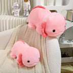 Super Cute Axolotl Plush Toy — Soft Pink Kawaii Stuffed Animal (Large 45–60 cm)