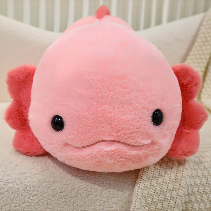 Super Cute Axolotl Plush Toy — Soft Pink Kawaii Stuffed Animal (Large 45–60 cm)